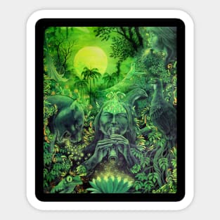 Jungle Melodies Ayahuasca Vision Sticker